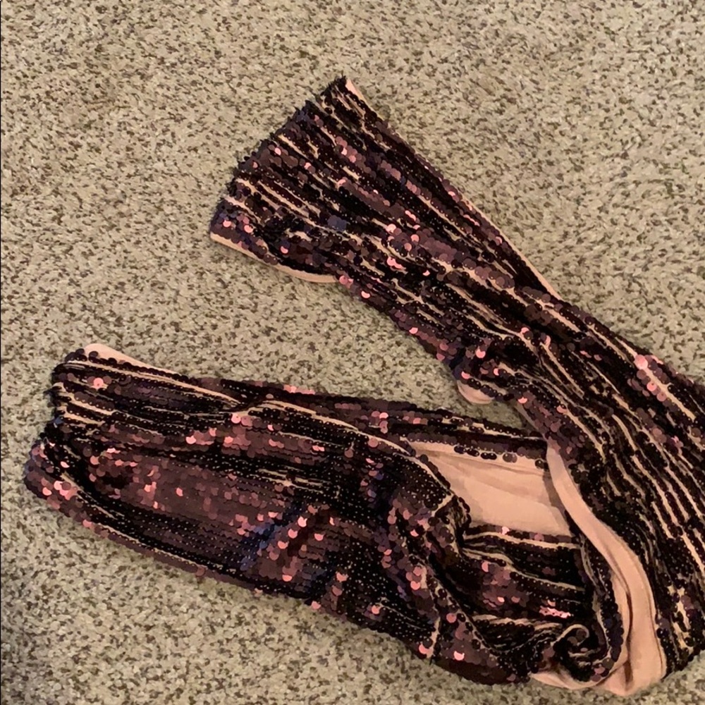 Sequins infinity scarf